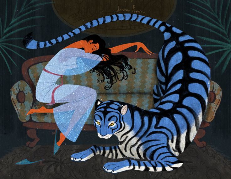 pmamtraveller's tweet image. Jester Pepita - Dreaming of the Blue Tiger