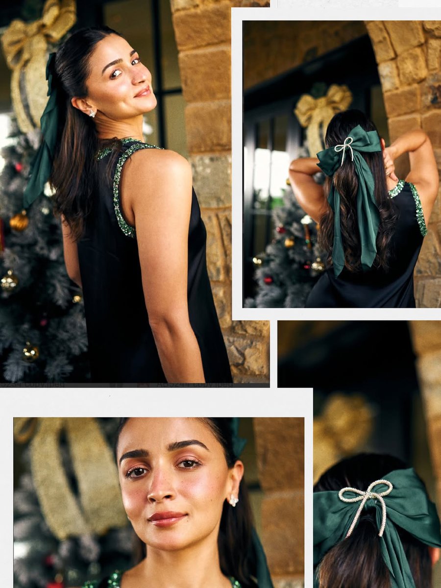 abhattupdates's tweet photo. Details of one of Alia Bhatt's looks for the Christmas celebrations.

📸: Priyanka Kapadia Badani via Instagram. https://t.co/RI3zKvNcmM