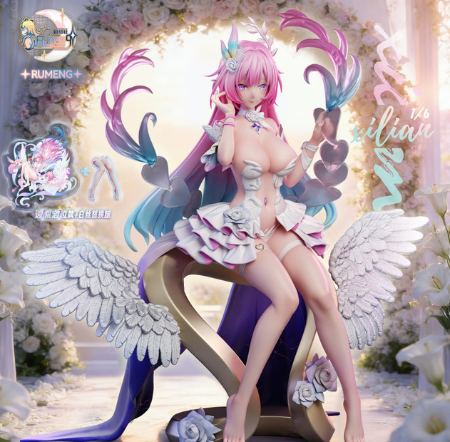 GKlovemore's tweet photo. 😍Favorite picks：RuMeng Studio - Honkai Star Rail - Wedding Dress Cyrene Statue
Scale: 1/6 
Product Include：Replaceable leg(white stocking/bare leg) 
 #HonkaiStarRail  #animation #bigbreasts #Cyrene  #hentaiِ https://t.co/RIb0mEr2V5