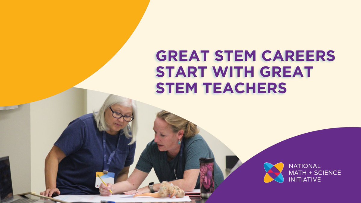 NMSI's tweet image. Behind every great STEM career is an educator who sparks curiosity, inspiring students to reach higher. Learn how NMSI can help your team transform teaching, opening the door to brighter futures for every student. nms.org/services
#Leadership  #TeacherTraining