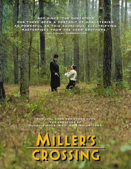 Uzun bir aradan sonra yeniden izlediğim Miller’s Crossing, Coen Kardeşler sinemasının hem en beğendiğim hem de görece az ilgi gördüğünü düşündüğüm filmlerinden biri. Güçlü oyunculuk performansları, kara mizah unsurları, etkileyici çatışma kurgusu, nitelikli senaryo yapısı ve