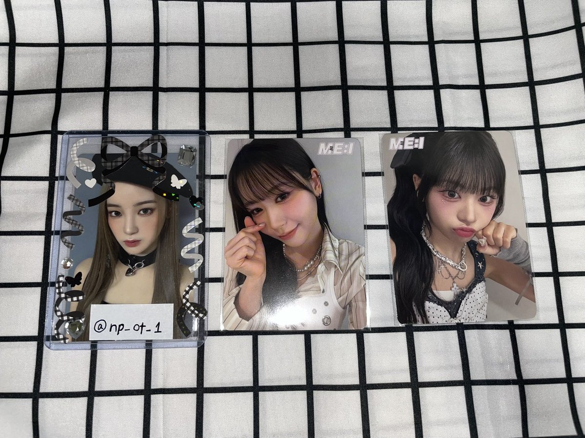 交換】THIS IS ME:I ENCORE IN TOKYOトレカ 会場限定 CD特典 譲｜画像