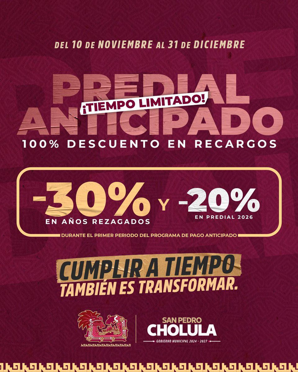 Gobierno de Cholula tweet media