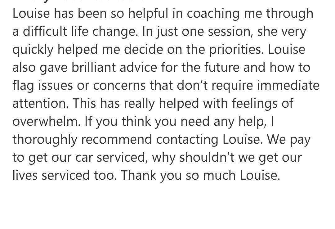 Louise Simpson Coaching | Organiser tweet media