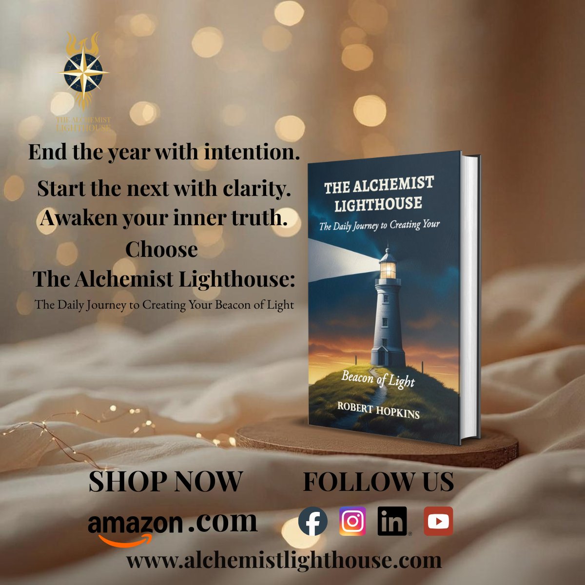 Early NEW YEAR Gift
As the year nears its end, these final days create a gentle space to pause, breathe and realign.

Buy Now:
alchemistlighthouse.com
amazon.com/dp/B0FQP685T2

#TheAlchemistLighthouse #EarlyNewYear #NewBeginnings #InnerAwakening #YearOfLight
