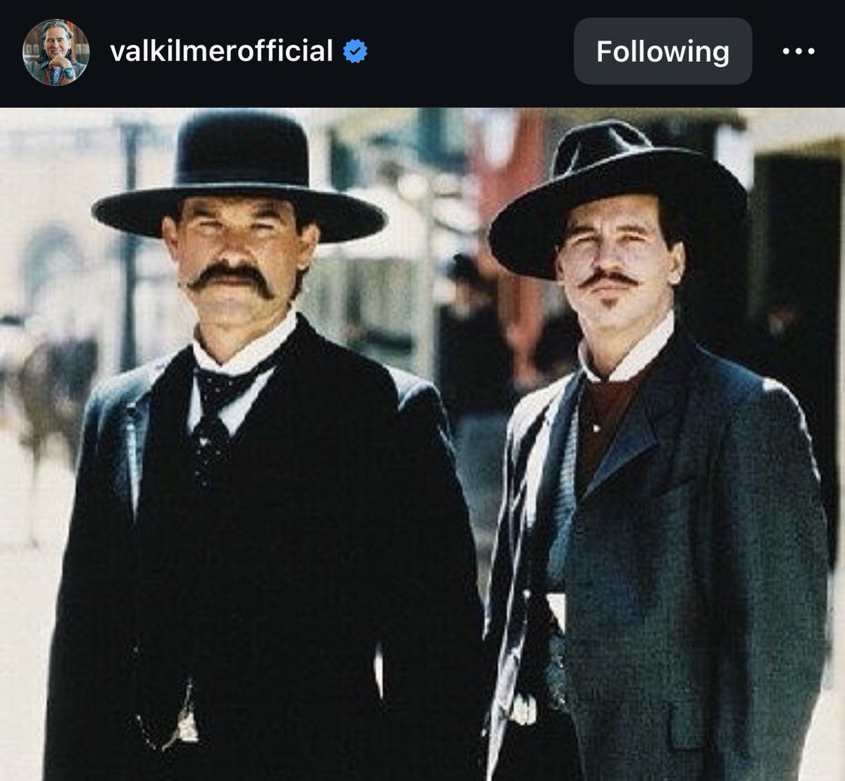 JustforValKilmer tweet media