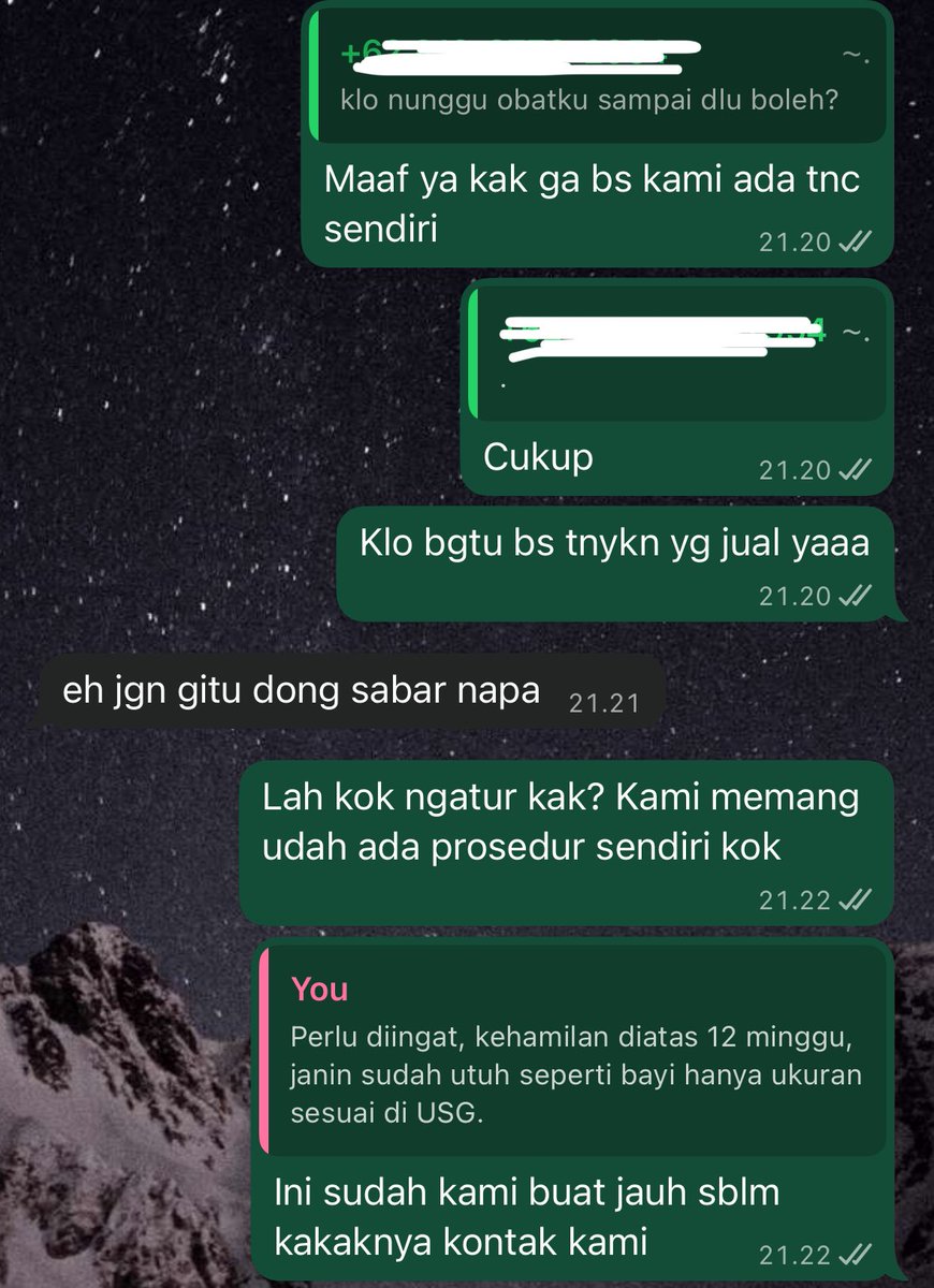 Sudahlah ga beli, nanya proses ini itu disuruh payment konseling juga disuruh nunggu obat yg dibeli ditempat lain. Padahal bs diliat ya berapa kali Mbak blg maaf 🙏🏻🙏🏻🙏🏻 dibilang “sabar napa” 🙃🙃🙃