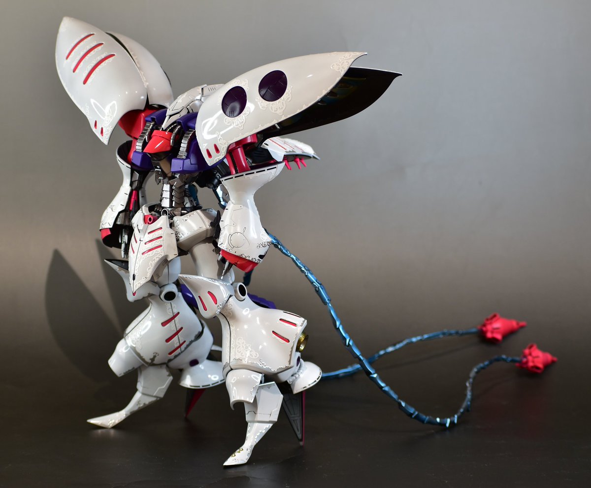 ＭＧキュベレイアンベリール 完成品チタニウムフィニッシュ塗装クリアケース薔薇装飾 MGキュベレイアンベリール 完成品チタニウムフィニッシュ塗装クリア