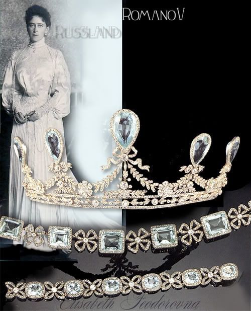 elizabethllaw's tweet image. At the height of the Romanov dynasty, Grand Duchess Ella wore Fabergé’s aquamarine masterpieces, symbols of imperial splendor. Will these treasures ever be seen again?  #Fabergé #Romanov #History