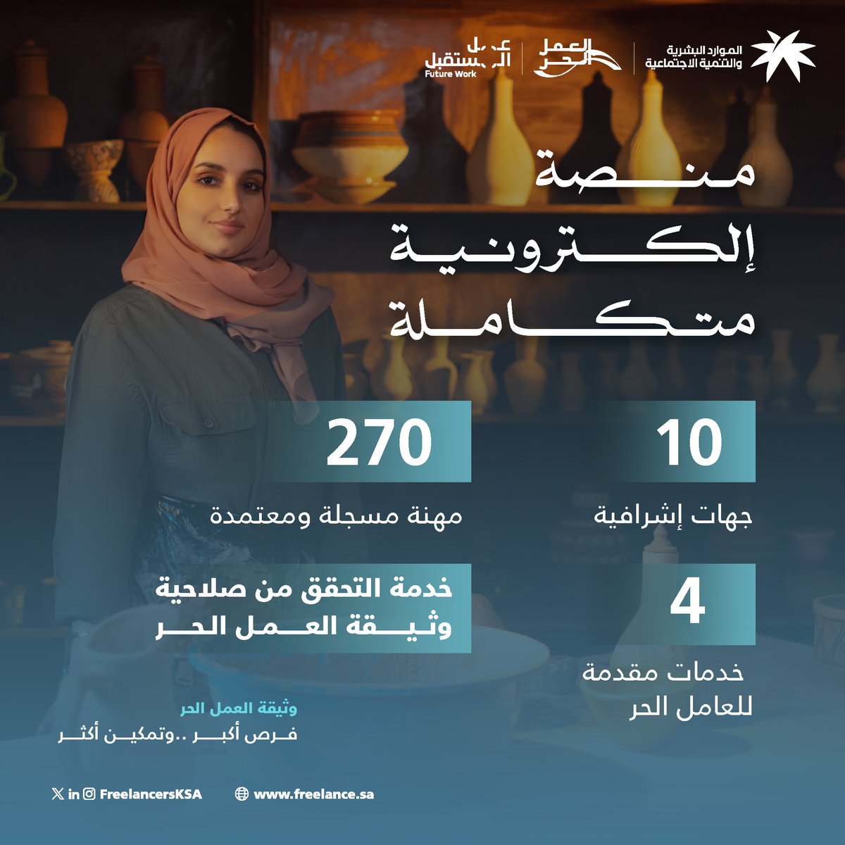 العمل الحر tweet media