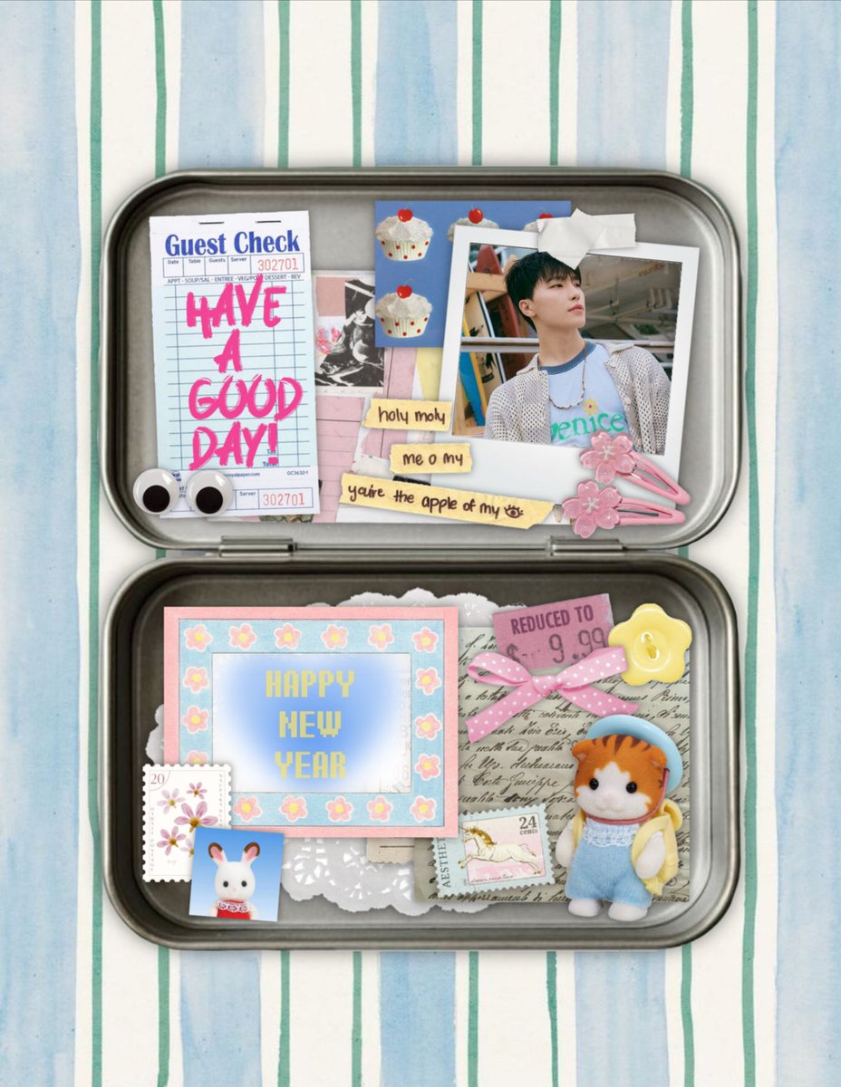 ehongkyung's tweet image. dapat cute new year box dari orang paling ismut sejagat raya ini, yaitu kakak mbil&amp;lt;3 terima kasih kakak mbill sudah jadi teman dariel, semoga kita sama sama terus dan bahagia terus untuk waktu yang lama yah. big hug untuk kakak mbill.🤍
