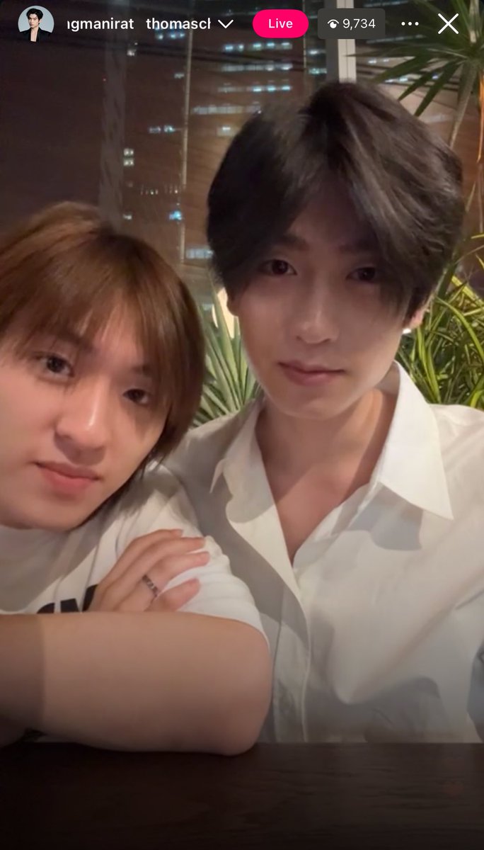 ห๊าาาาาาาาไลฟ์คู่จอเดียวกันครั้งแรก แว่กกกก

“ 29 ธันวาคม 2568 ” ได้ฤกษ์สักที

จดลงประวัติศาสตร์ชาติปู๊น 😭😭😭😭😭😭😭😭😭😭😭😭😭😭😭😭😭

#โทมัสก้อง #thomaskong