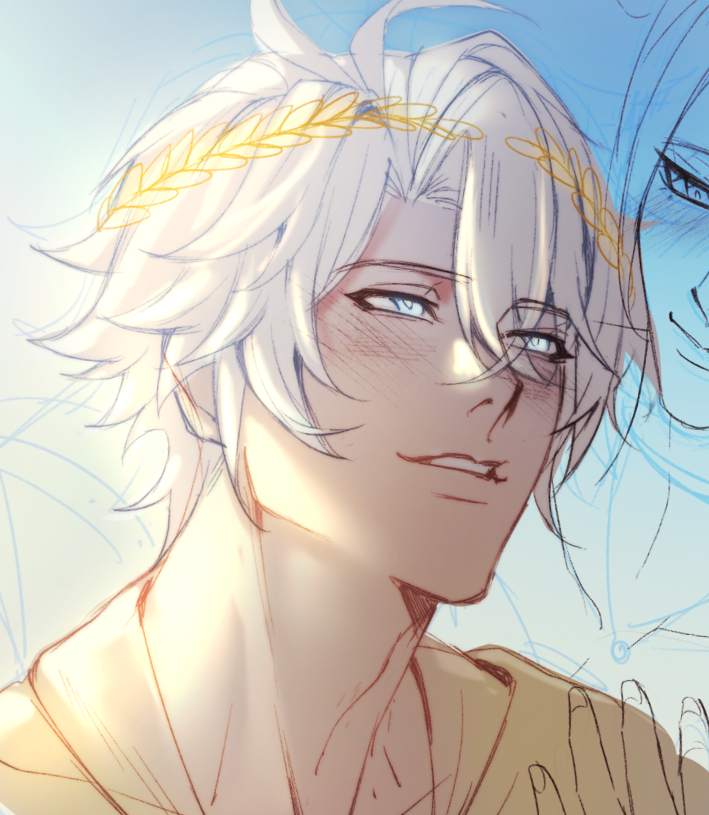 cms are kicking my ass but hey at least I get to draw Phainon 🔥