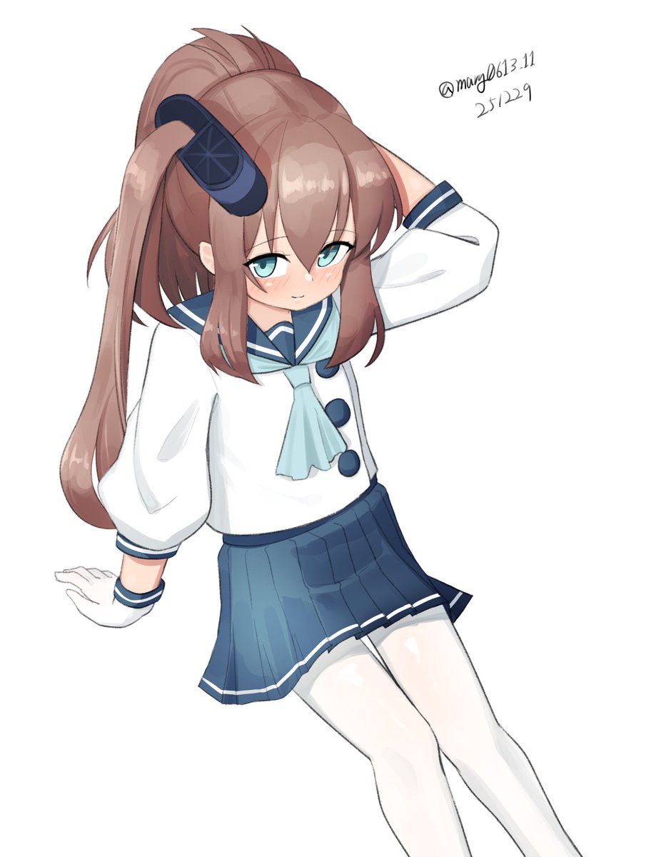 サラトガ
#艦これ版深夜の真剣お絵描き60分一本勝負 
#艦これ版真剣お絵描き60分一本勝負_20251229