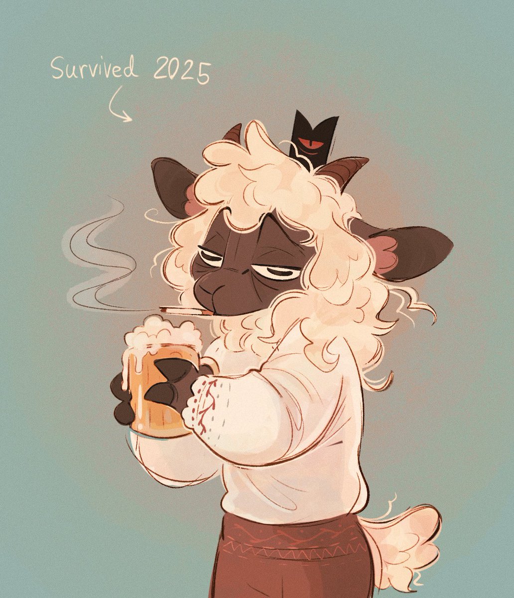 Freckledb_art's tweet image. Happy Holidays ✨❄️ next year better be kinder to me 💪 #cotl