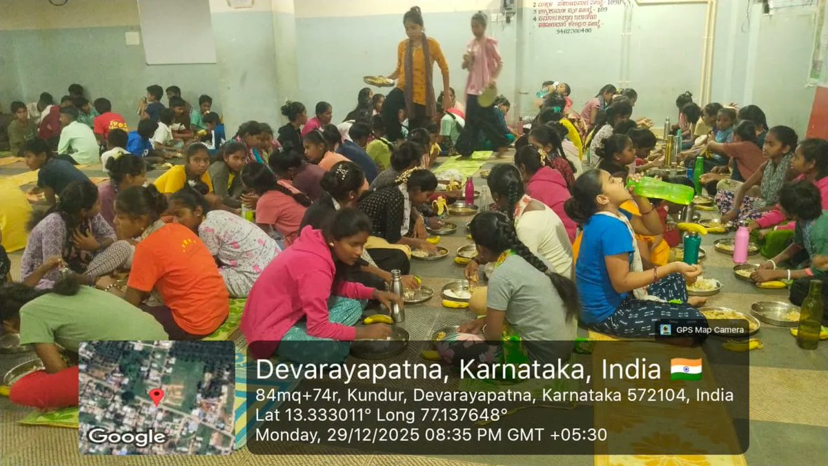 DbrarsKora's tweet photo. Dinner  #SocialAudit_SWDMeals #SocialWelfare_Karnataka https://t.co/SwbDLF4gsy