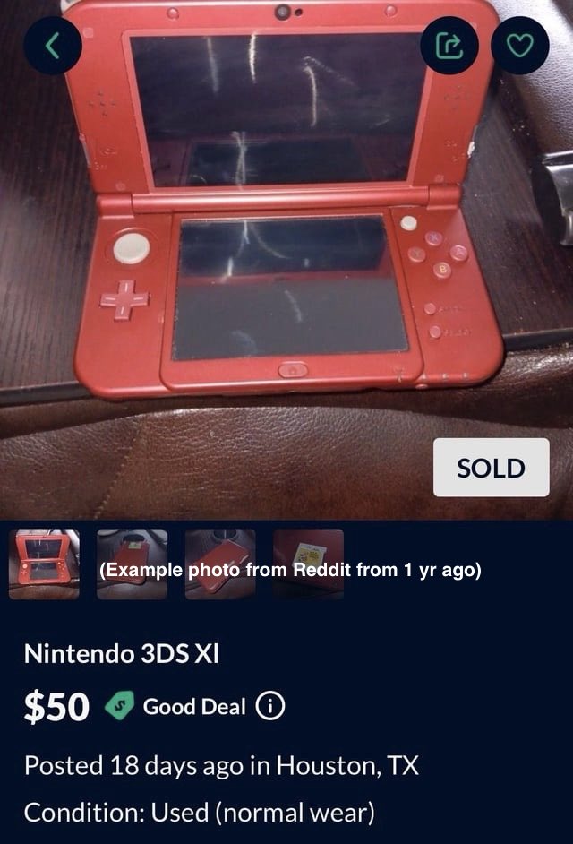 CamHustles's tweet image. Well the secret is out now

I’ve been buying these at garage sales/online for $40-60 for years 

People thought I was weird for wanting them lol

Now they’re selling for $250+ used