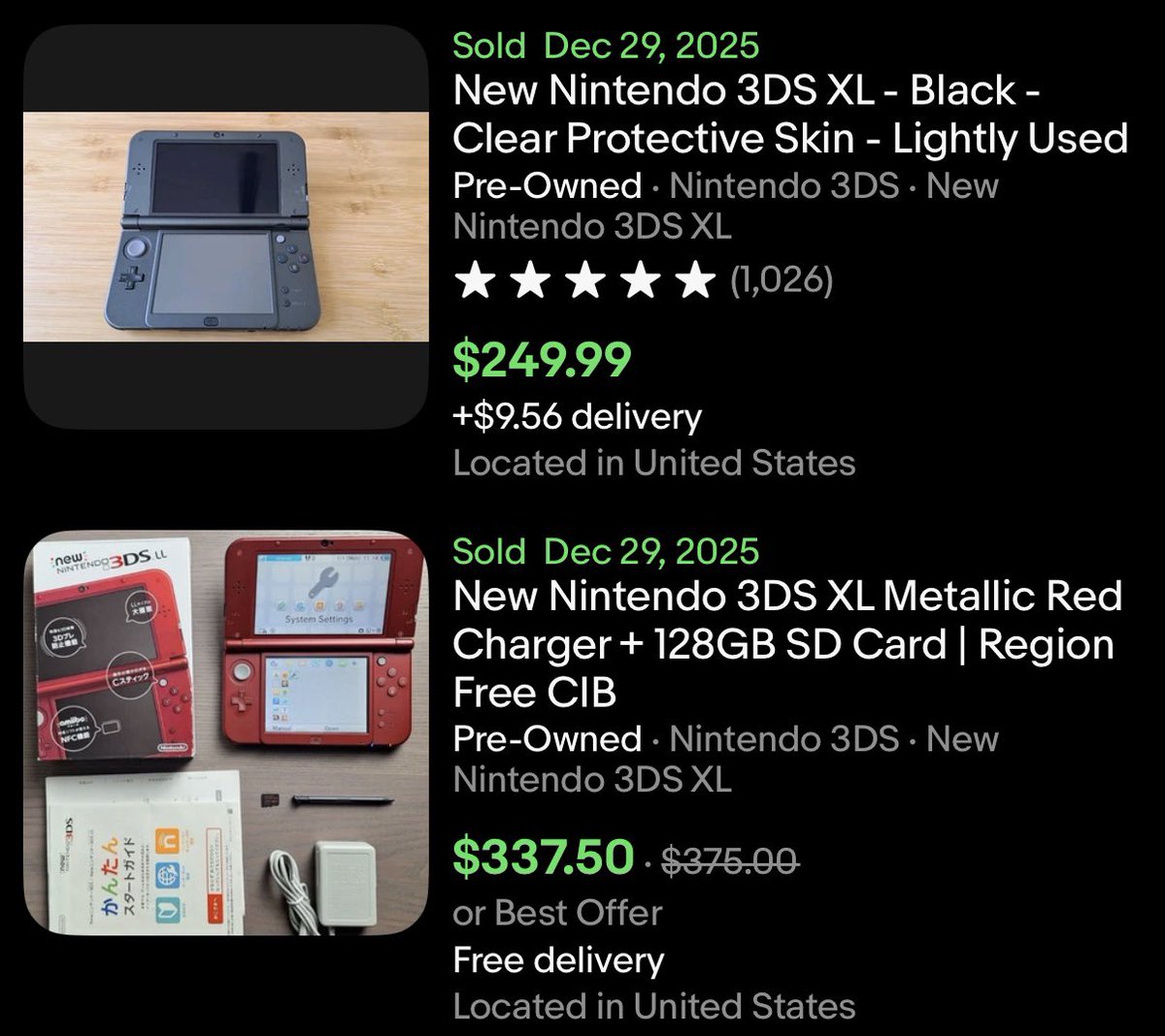 CamHustles's tweet image. Well the secret is out now

I’ve been buying these at garage sales/online for $40-60 for years 

People thought I was weird for wanting them lol

Now they’re selling for $250+ used