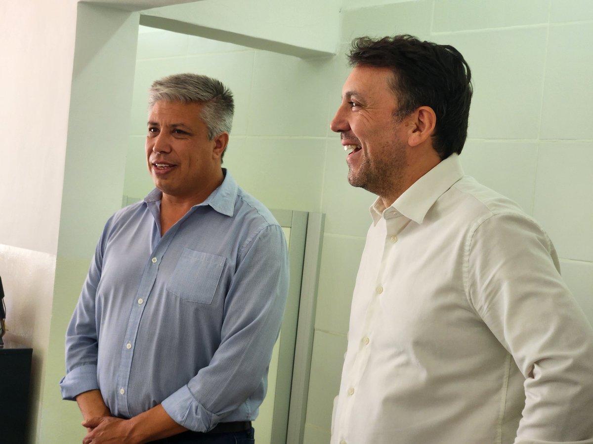 TadeoGZ's tweet image. Hoy en #Tupungato estuvimos #RecorriendoEscuelas, dos obras importantes para el Valle de Uco.

✅En la 0-025 Sol de Tupungato finalizó la ampliación de dos nuevas aulas y baños para salas de 3 y 5 años
✅ En 4-122 República Italiana, estamos construyendo más de 700 m² de…