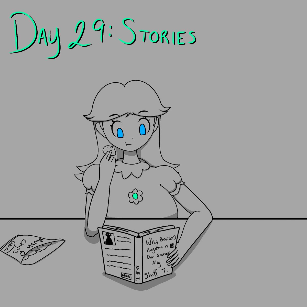 MayeDoesArt's tweet photo. Day 29: Stories
#Daisember #PrincessDaisy https://t.co/nrWGnVstVe