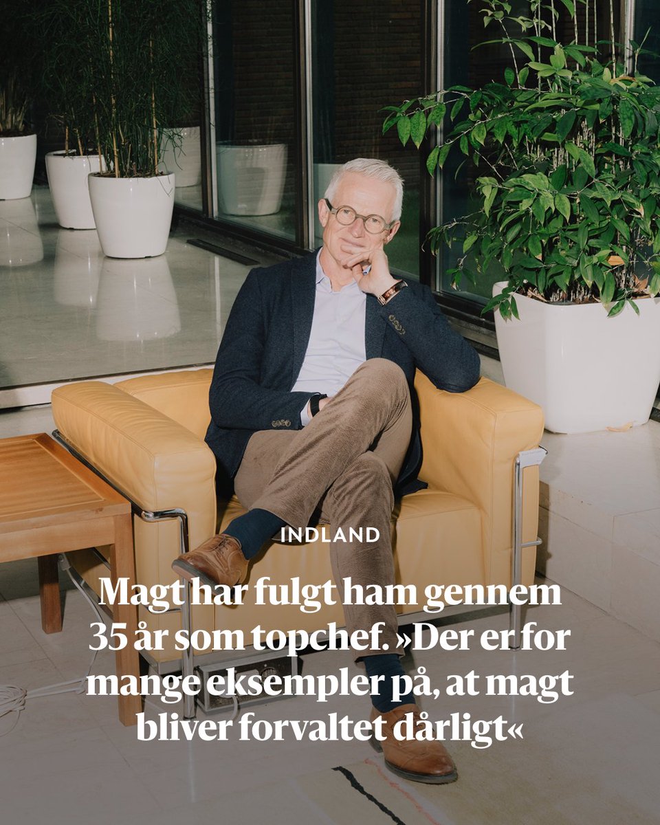 berlingske's tweet photo. Med tunge poster i LEGO, Grundfos og Ørsted har Mads Nipper haft ansvar for både mennesker og samfund.

Under sin største personlige krise i tiden med magt lærte han en uforglemmelig livslektie.

📷Frederik Kongsgaard

https://t.co/OTZ8ATyMq3 https://t.co/OdBhr5mHyu