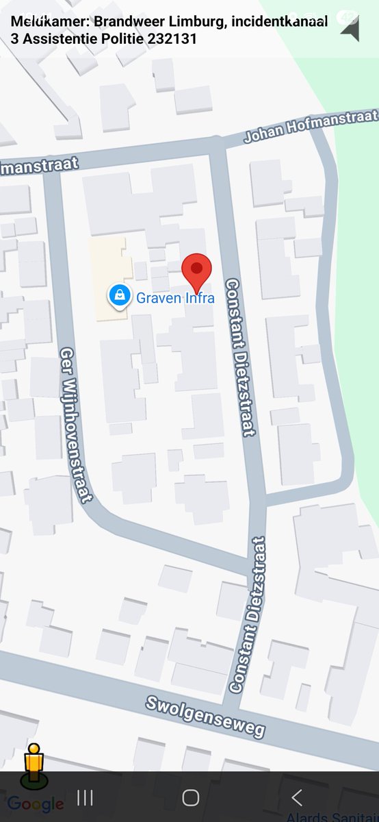 Assistentie Politie en Brandweer in Tienray