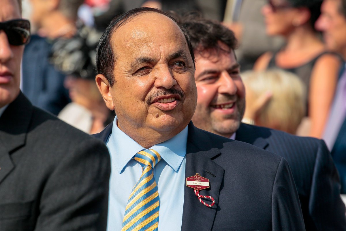RacingPost's tweet photo. Leading owner-breeder Sheikh Mohammed Obaid Al Maktoum, whose successes included the Derby, Melbourne Cup and multiple Classics, has died

Our thoughts and condolences go out to those closest to him https://t.co/Fxlh5Lgwd5