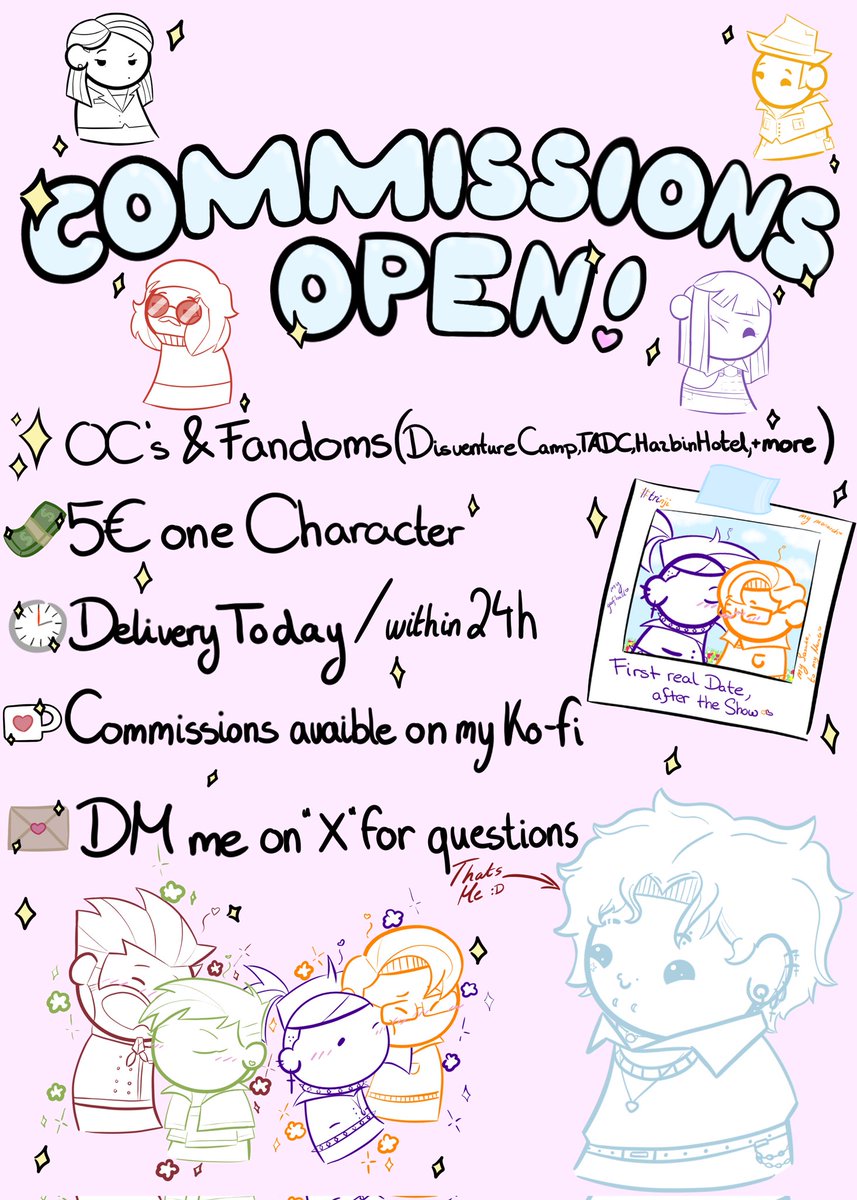 Living in my own ✨Y-universe✨‼️COMMISSIONS OPEN‼️ tweet media