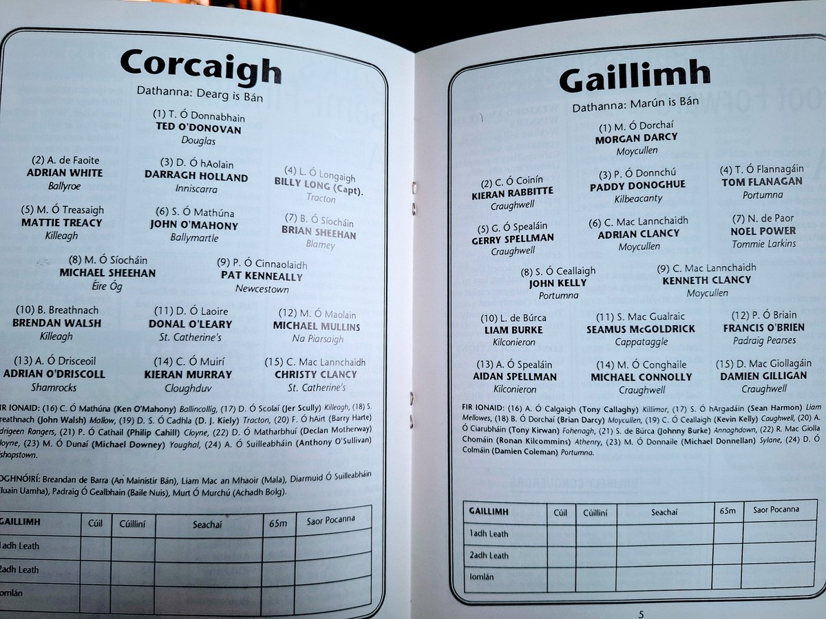Shane45935970's tweet photo. Galway v Cork 1992 all Ireland junior hurling semi final https://t.co/nqGyS4Pfu3