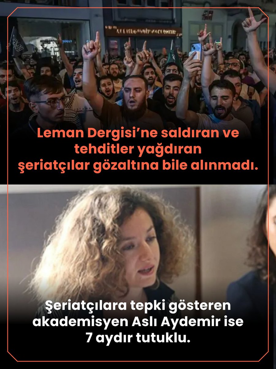 muhalifTPLM12's tweet image. Yalova'ya gelene kadar neler yaşandı hatırlayalım.

Aslı Aydemir hala tutuklu.