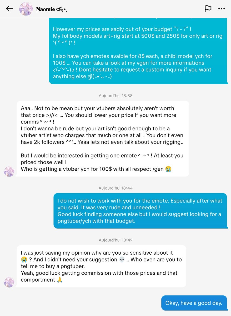 silverhwa1117's tweet image. Well.. that was rude