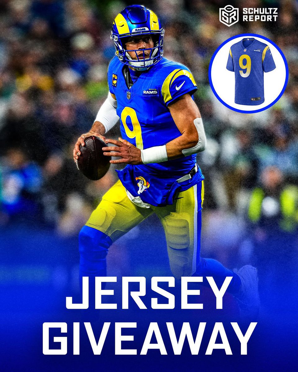 Schultz_Report's tweet image. 🔥 Jersey Giveaway! 🔥

I'm giving away an NFL jersey of your choice for every TD (passing/rushing) Matthew Stafford has on MNF.

Rules:
1. Follow @Schultz_Report 
2. Like this post 
3. Reply with your team