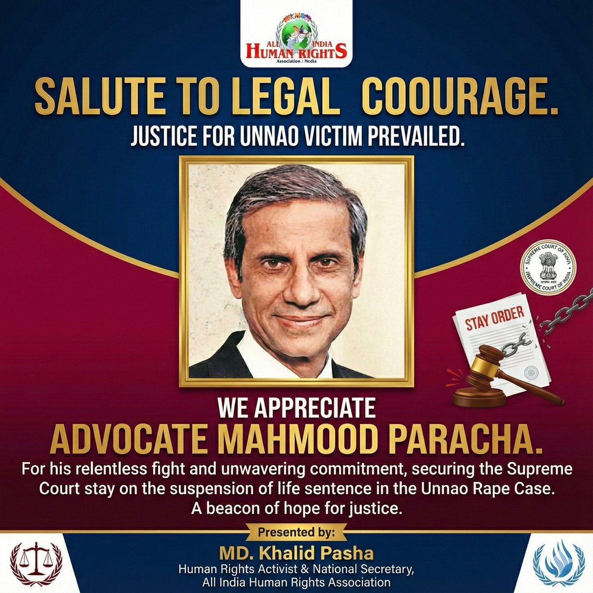 Khalid Pasha Human Rights tweet media