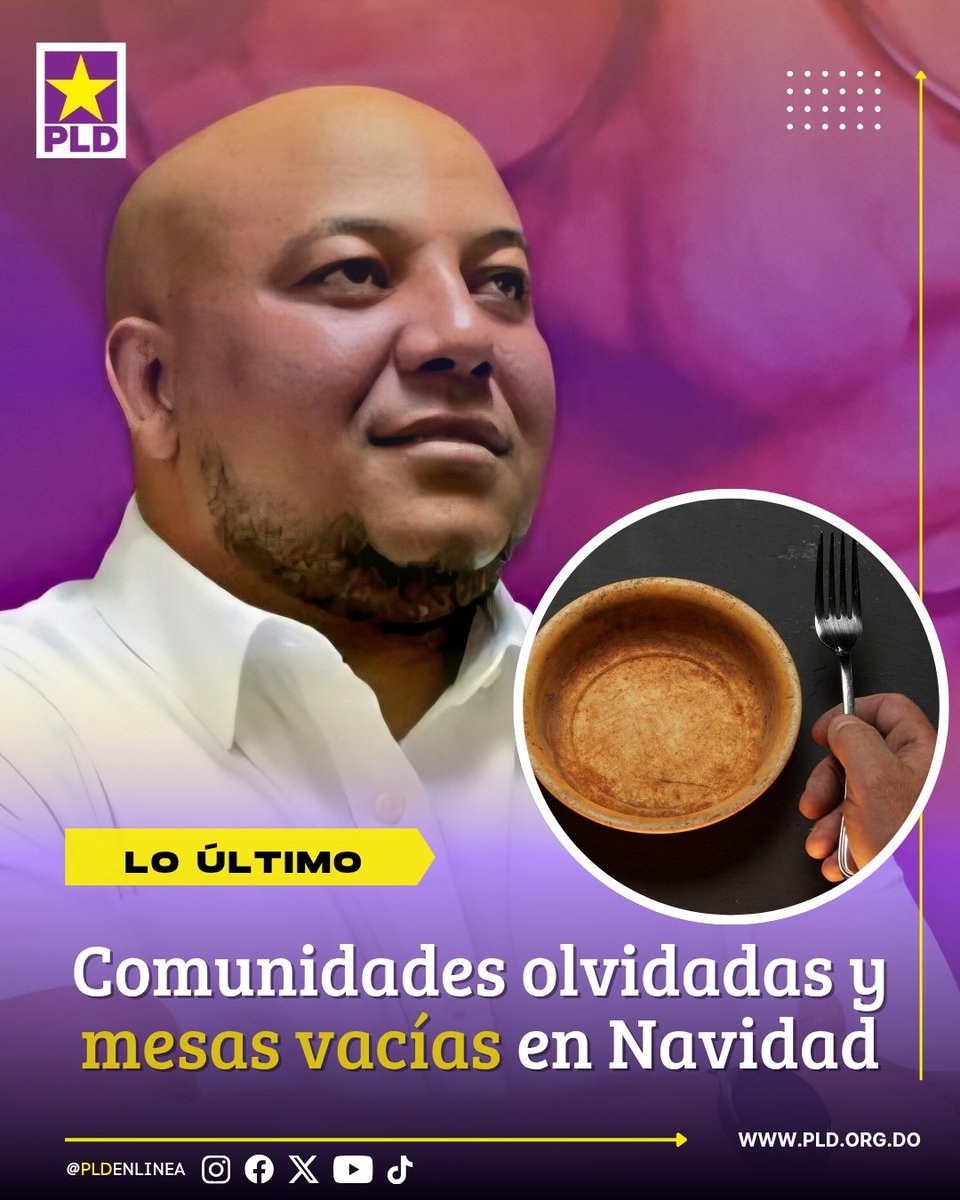#LoÚltimoPLD | Secretario de Participación Comunitaria del #PLD, <a href="/DilenMontero/">Dilen Montero</a>, afirma que el PRM cambió el rostro alegre de la navidad por precariedades y limitaciones.

AMPLIAR: vanguardiadelpueblo.do/2025/12/29/com…