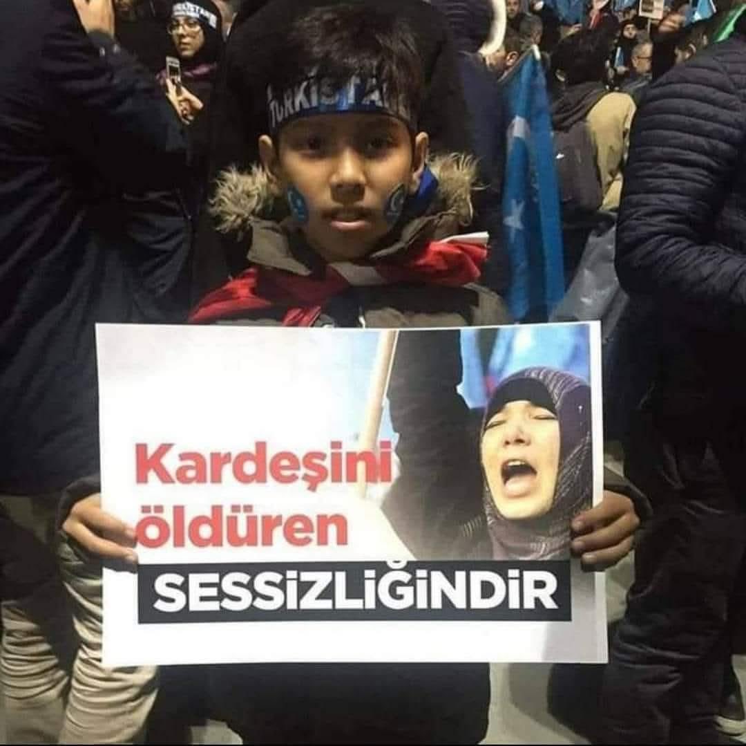 Herkesi Doğu Türkistan ile ilgili paylaşım yapmaya davet ediyorum. Herkes her hafta en az 1 kere Doğu Türkistan'ı çevresine hatırlatmalı. Unutmayın, unutulursak yok oluruz!
#DoğuTürkistan #Freeygur