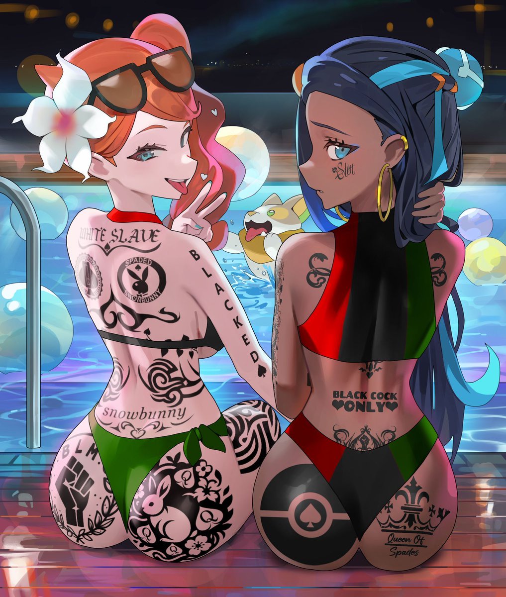 Surprise!!!!
This new collab edit was made with <a href="/Rin_Blacked/">♠️ Rin ♠️</a>, who did Nessa, while I did Sonia.
You are really late if you already don´t follow them and look the variant of this collab

#BNWO #BLACKED #BlackedHentai #BlackedWaifus #BlackedEdit #BlackedAnime #QoS #QoSEdit