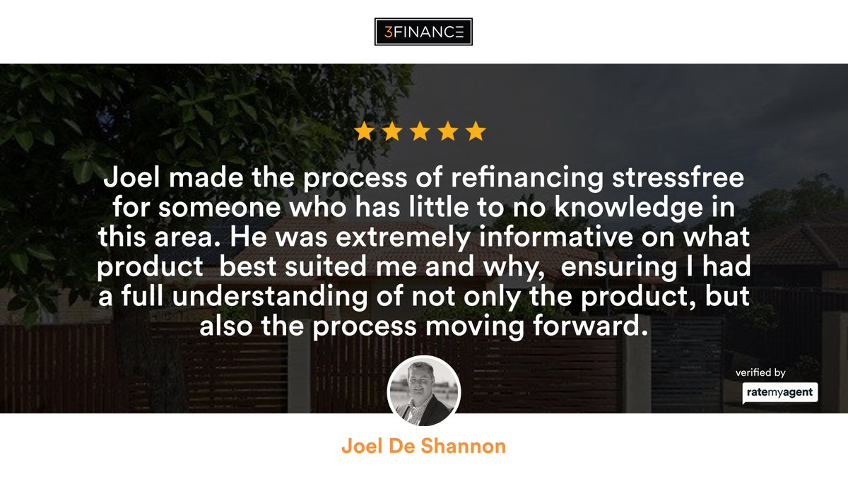 AIIS_Finance's tweet photo. We are always very grateful for feedback, and are happy to share our latest RateMyAgent review in Upper Coomera.
ACL 395976
https://t.co/K4SjF4mFDo

...
#ratemyagent #realestate #finance #mortgagebroker https://t.co/6pxQnUFh5y