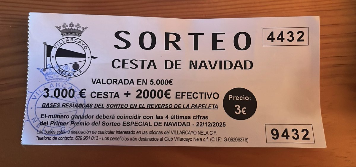 ¡¡Ya tenemos ganadora!!

🎁 Enhorabuena a Miriam Jiménez que se lleva la gran cesta de navidad del club. En los próximos días pasará a recogerla.

#CestaNavidad