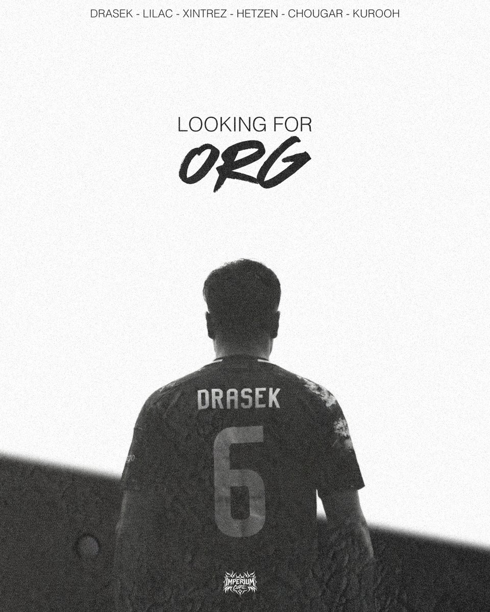 LFO // Imperium Core🔎

Roster completo disponible para integrarse a un proyecto serio y a largo plazo.
Contamos con dossier, disponibilidad completa y estructura definida para competir al nivel más alto

Contacto vía DM.