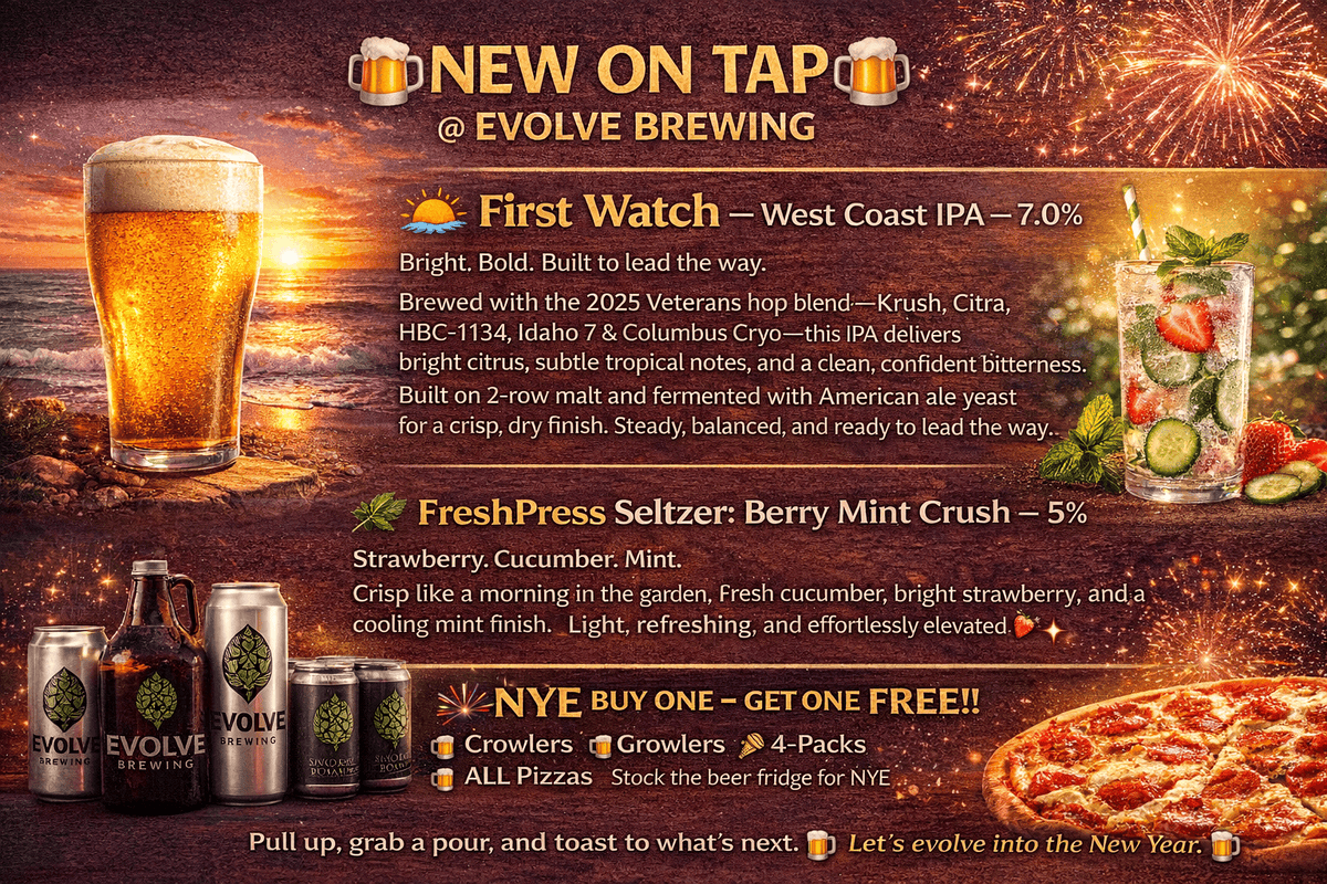 Evolve Brewing tweet media