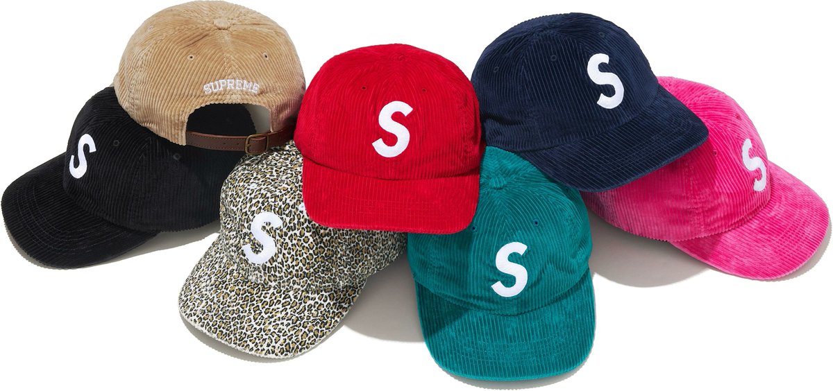 They pulled out the Supreme Corduroy S Logo 6-Panel from the
