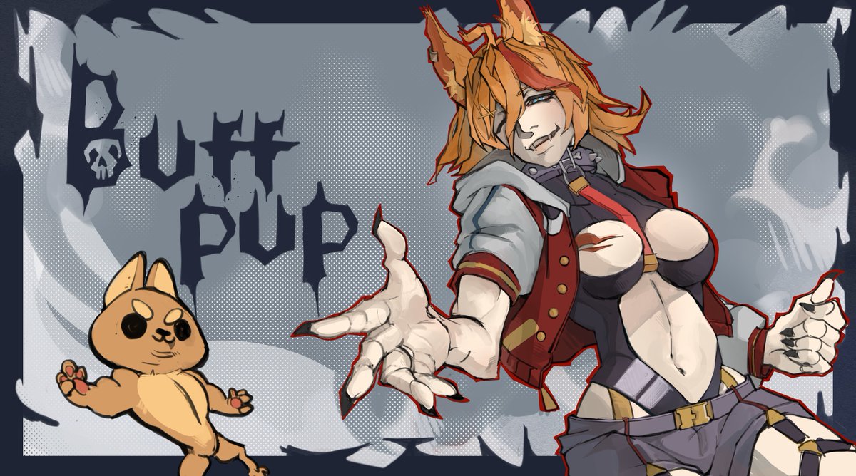 #Buffpup done with the fanart