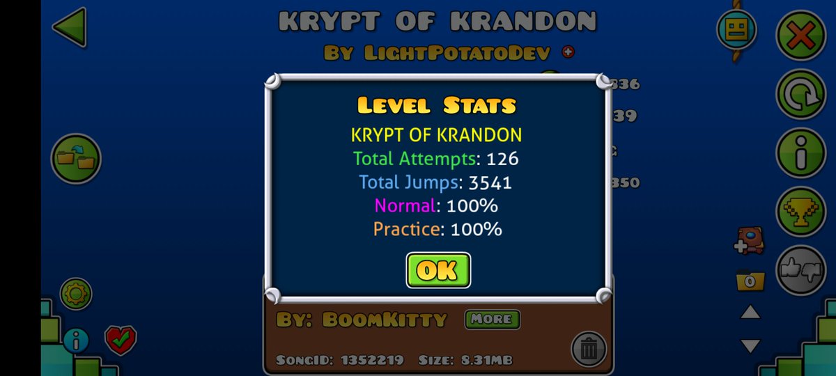 Yuchan_8765's tweet photo. ๐บ๐ฅโ"KRYPT OF KRANDON"โ๐ฅ๐บ
( by LightPotatoDev )( ID: 128386467 )
ใ๐ป๐ฏ๐ฌ ๐ญ๐ฐ๐น๐ฌ ๐ฉ๐ถ๐บ๐บ๐ญ๐ฐ๐ฎ๐ฏ๐ป ๐ฐ๐บ ๐ฎ๐ฐ๐น๐ณ๐บ!!ใ
ใผใผใผใผใผใผใผใผใผใผใผใผใผใผใผใผใผ
#RobTop #game #GeometryDash #GD https://t.co/7XT7PplqgG