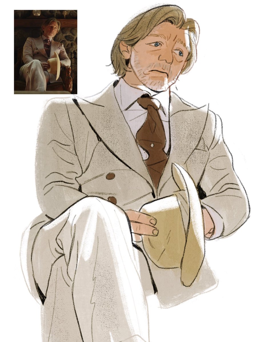 ShawnStarr626's tweet image. 太难画了…
#KnivesOut3