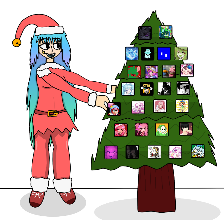 here's the christmas tree! (empty spots were filled in with my other favourite moots :D)

list of ppl will be in the next tweet (in order)

thank you all (even to those not on the tree) for making 2025 such a great year!!!!