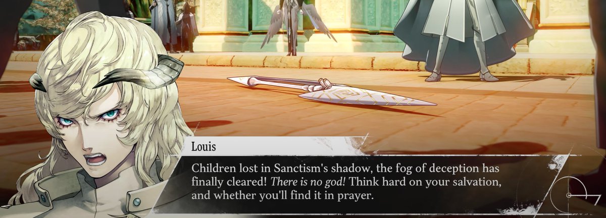 Saying g this publicly in front of a load of religious people was kinda crazy