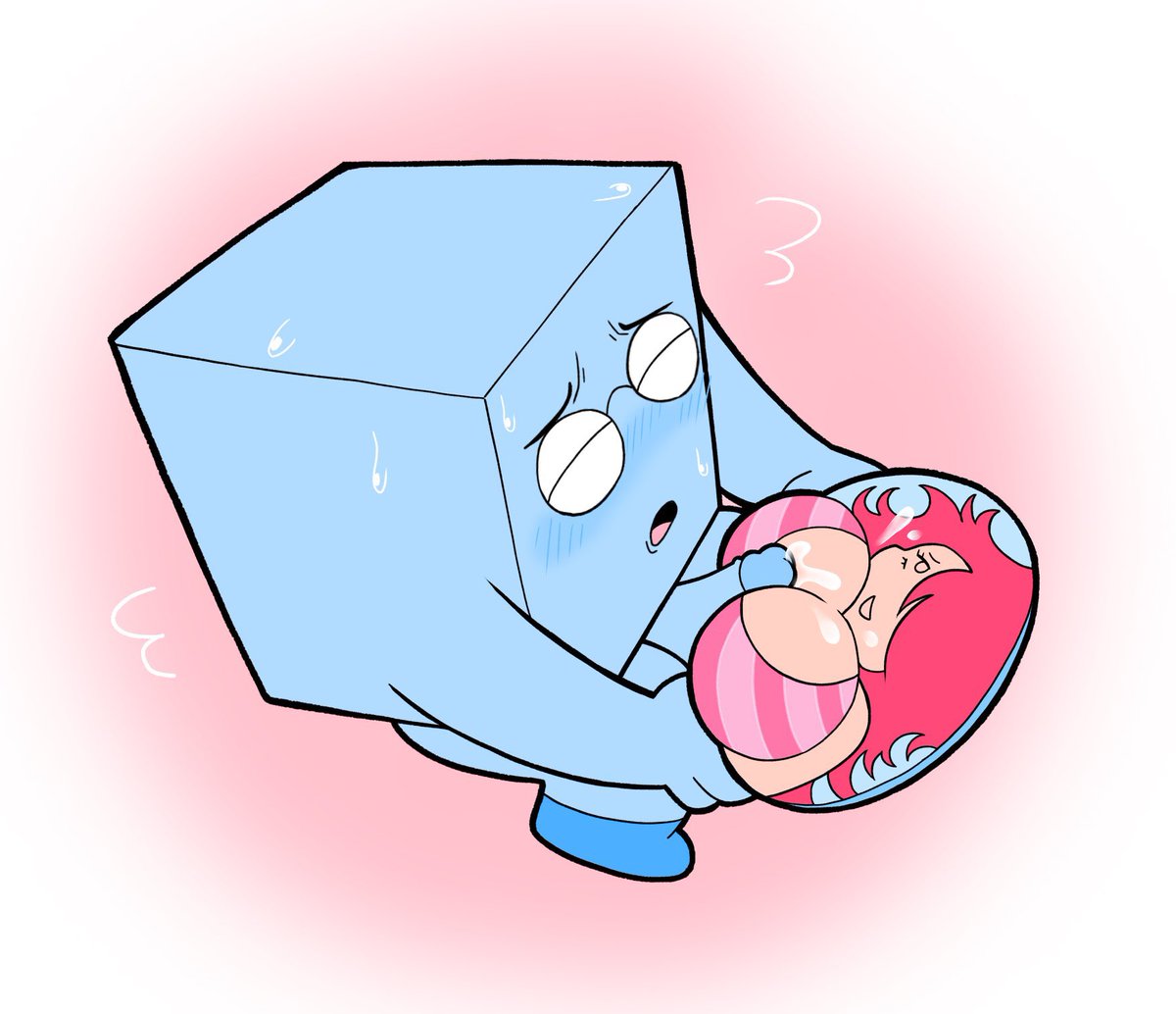 ballsweatmagnet's tweet photo. Cube being cubish cus it’s funny he definitely fucks the mousepad https://t.co/WDZusNnbRw