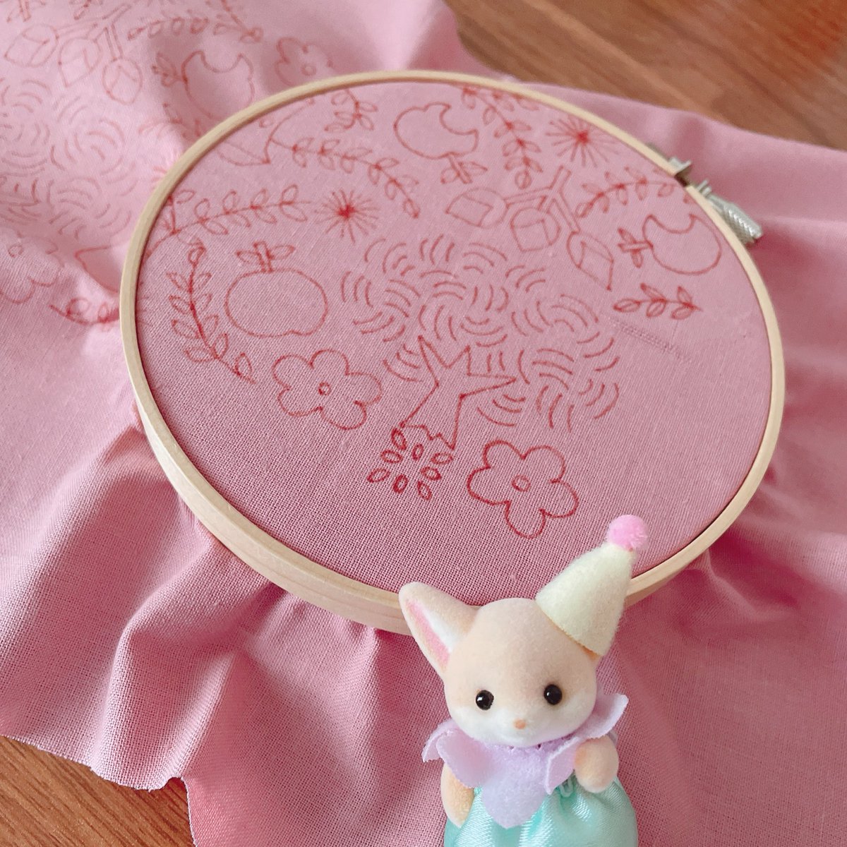 刺繍のお時間🪡💛