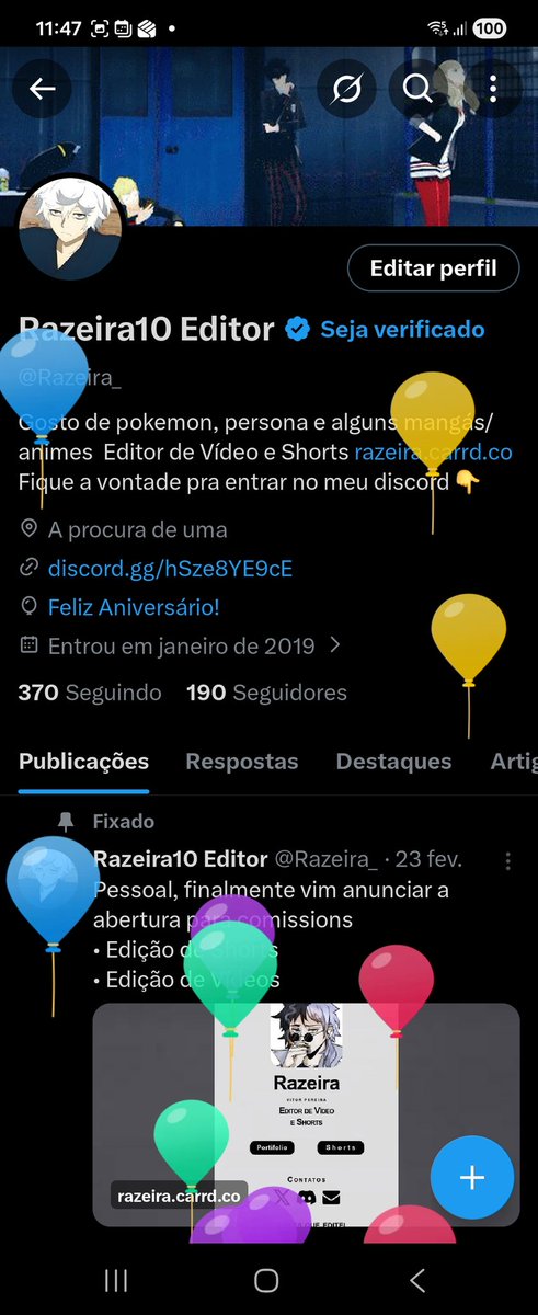 Cara ano esse número aumenta