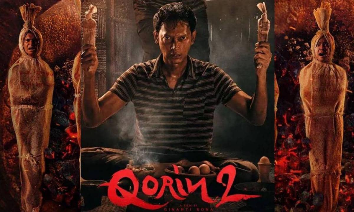 Qorin 2 , ala ala Pet Sematary versi Lokal hoho awal awal seru dan menarik , tapi yaa pengulangan demi pengulangan akhirnya terasa jenuh ditambah Final scene orang kampung kek gak guna bjir malah diem dieman awkard ngeliat si zombie wkwk